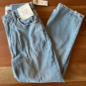 NWT | Curve Love Ultra High Rise Ankle Straight Jean